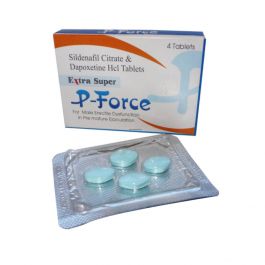 Extra Super P Force Online -Sildenafil and Dapoxetine 100 -