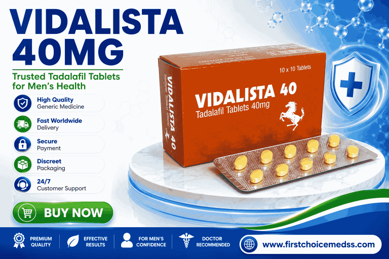 Vildalista 40 mg has a number of advantages