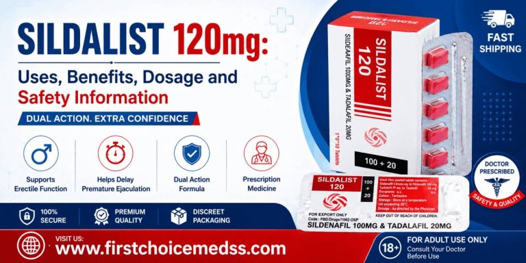 Sildalist 120mg: Uses, Benefits, Dosage, Side Effects & Safety Guide