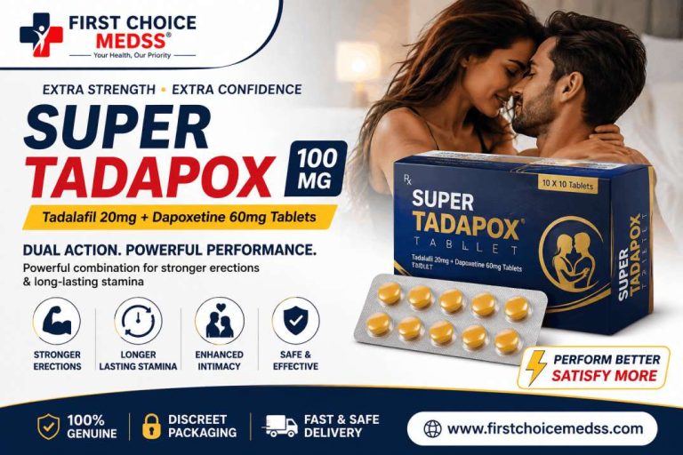 What Is Super Tadapox 100mg and How Does It Work