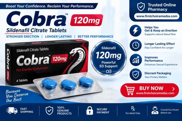 Cobra 120mg: Uses, Benefits, How It Works & Safety Information